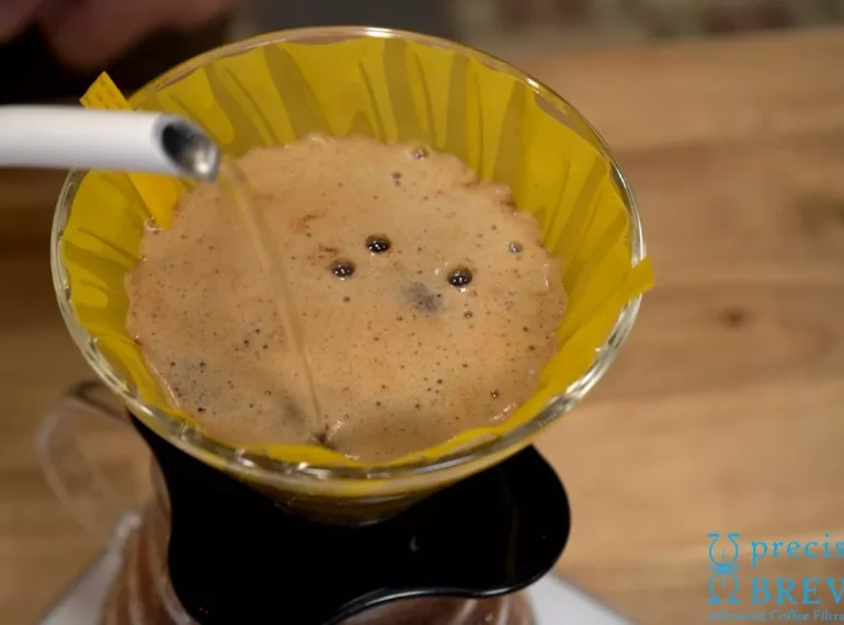 coffee flow control during extraction